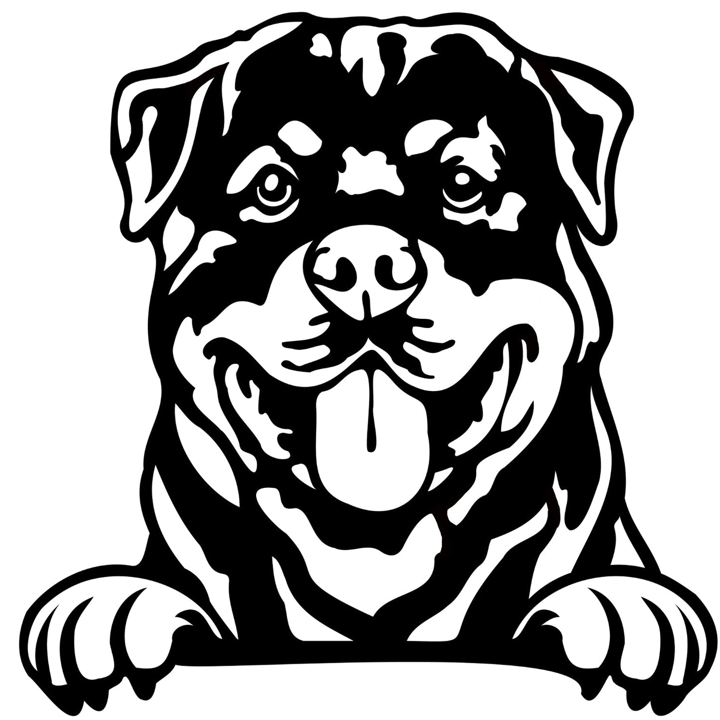 Rottweiler - Wanddecoratie
