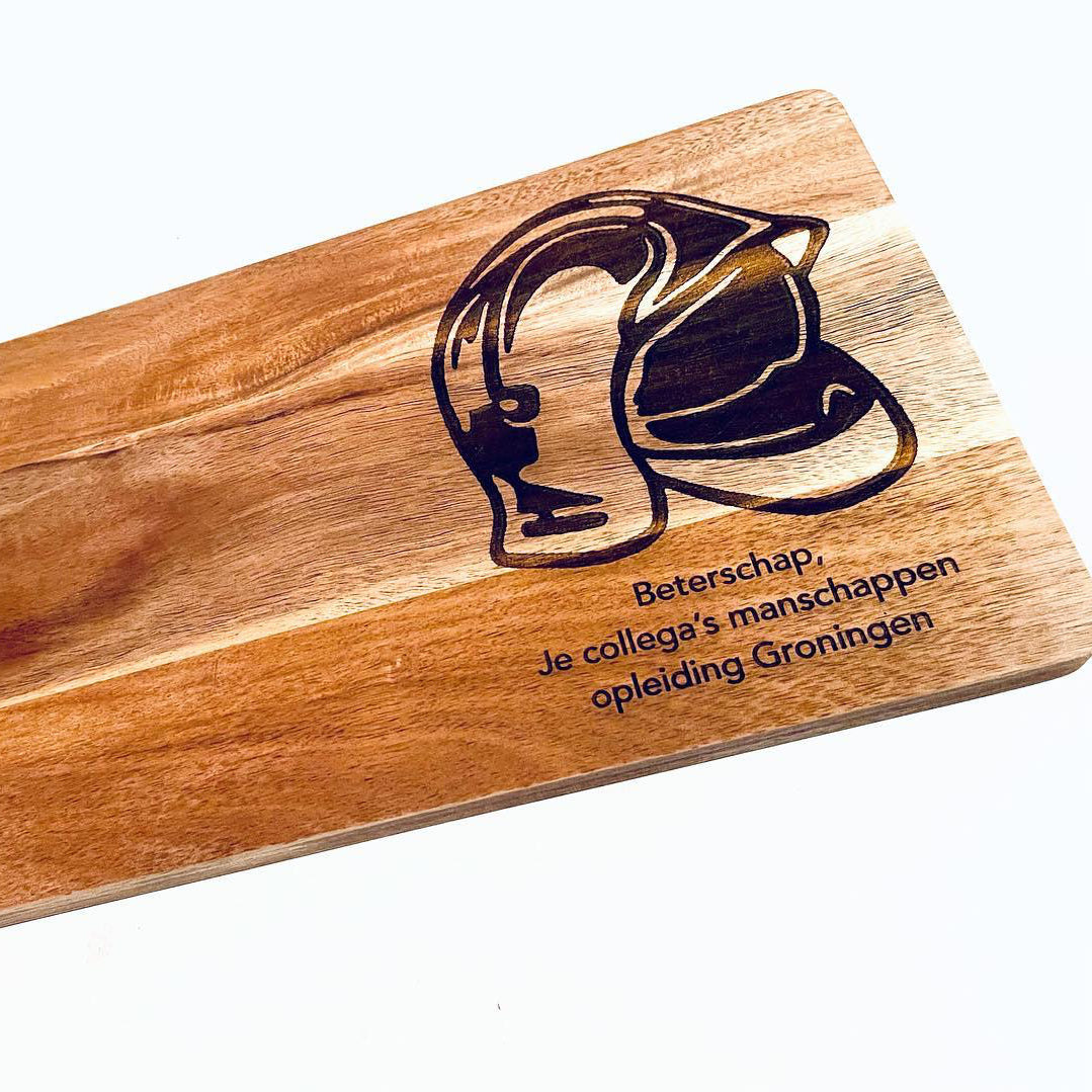Gepersonaliseerde plank
