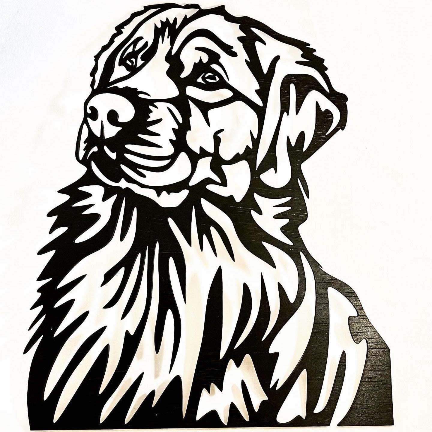 Labrador - Wanddecoratie