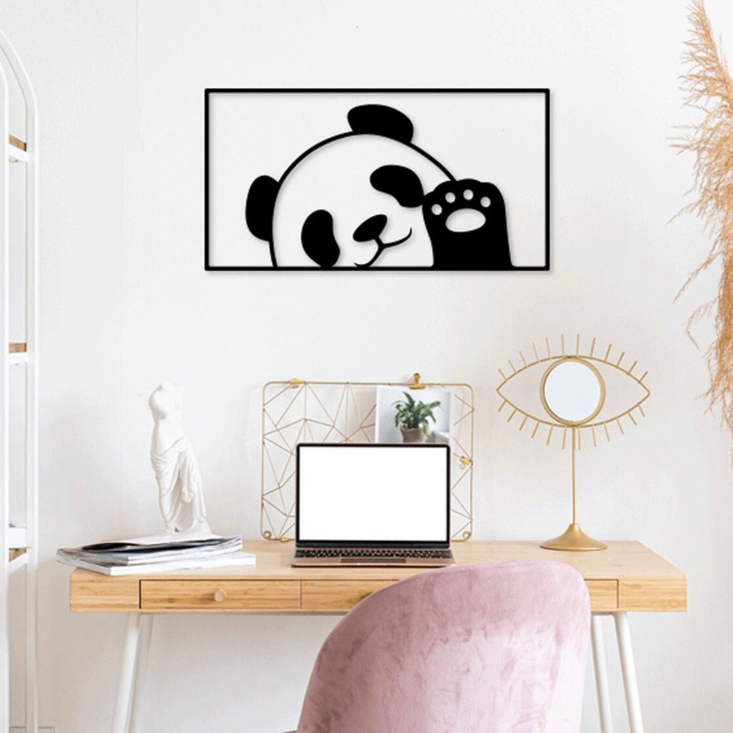 Panda - Wanddecoratie