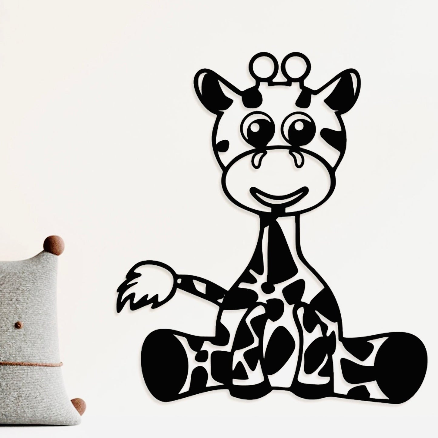 Giraffe - Wanddecoratie