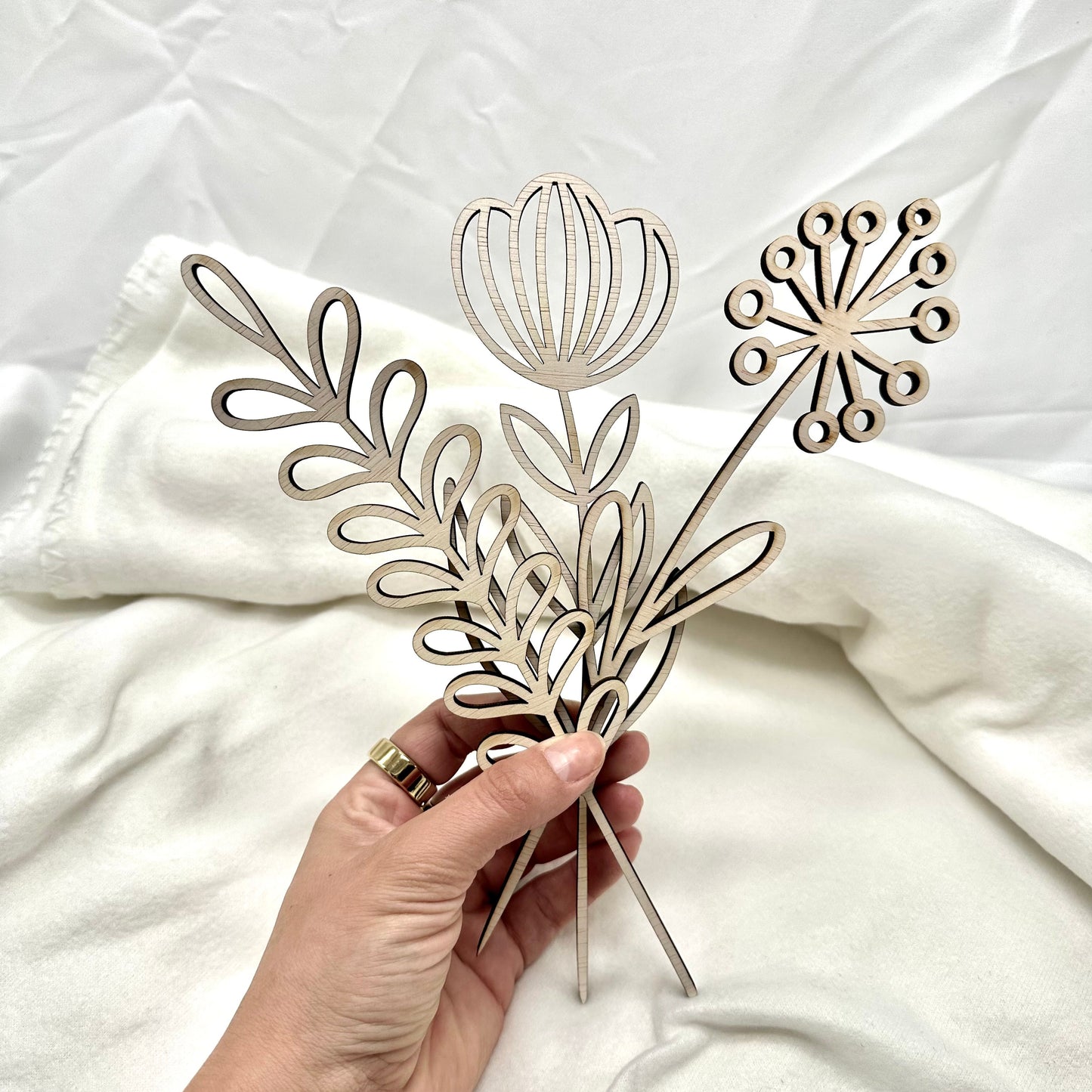 Losse bloemen (set van 3)