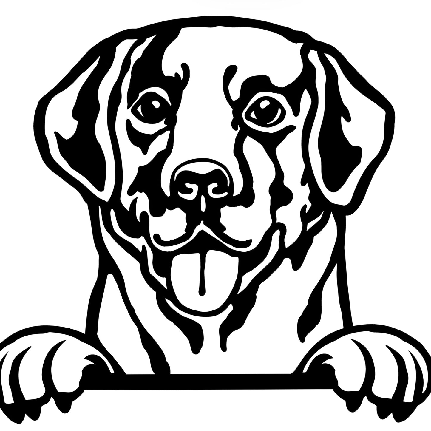 Labrador - Wanddecoratie