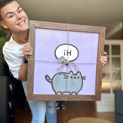 Pusheen - 3D art - VERKOCHT