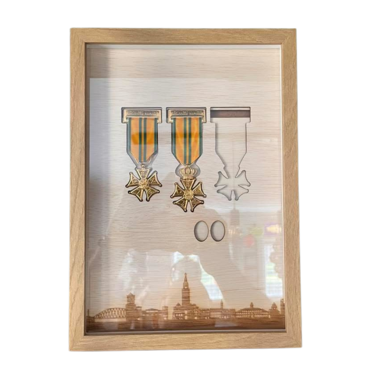 𝗚𝗲𝗽𝗲𝗿𝘀𝗼𝗻𝗮𝗹𝗶𝘀𝗲𝗲𝗿𝗱𝗲 Medaillehouder Nijmeegse Vierdaagse - Klein