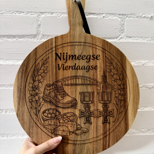 Nijmeegse Vierdaagse - Traditie - Borrelplank