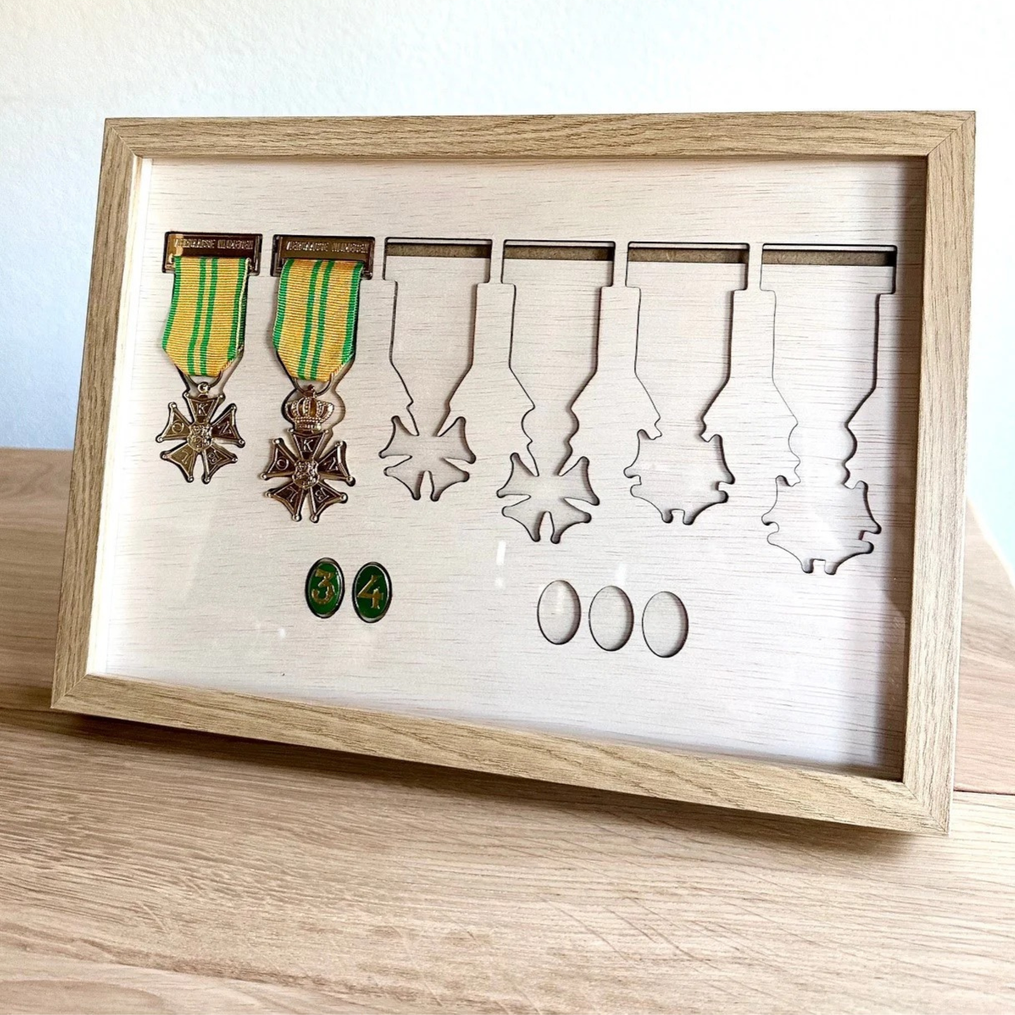 𝗚𝗲𝗽𝗲𝗿𝘀𝗼𝗻𝗮𝗹𝗶𝘀𝗲𝗲𝗿𝗱𝗲 Medaillehouder Nijmeegse Vierdaagse - Klein