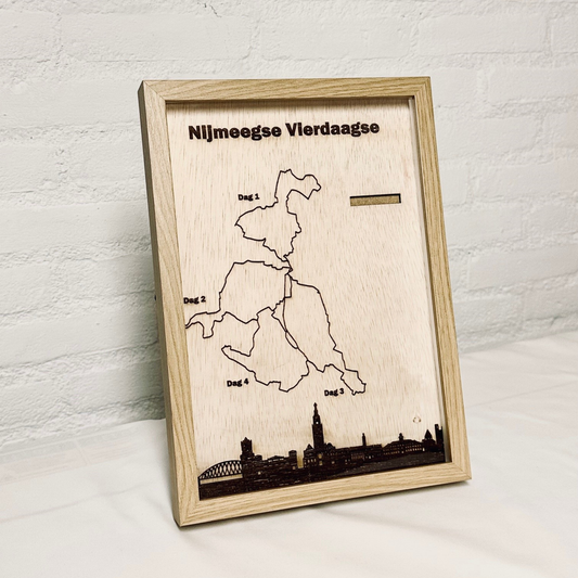 𝗚𝗲𝗽𝗲𝗿𝘀𝗼𝗻𝗮𝗹𝗶𝘀𝗲𝗲𝗿𝗱𝗲 Medaillehouder Nijmeegse Vierdaagse - Klein