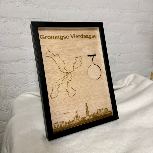 Medaillelijst Groningse Vierdaagse - 1/2 deelname(s)